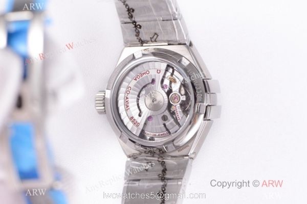 Swiss Copy Omega Constellation SS Mother of Pearl Dial Watch 27mm Ladies 6