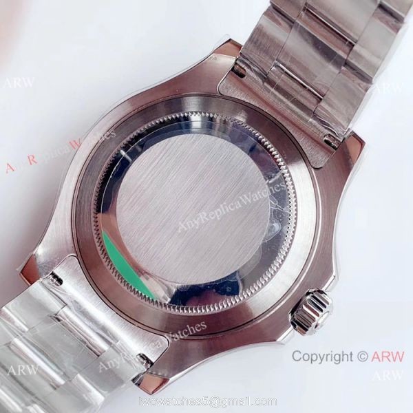 Highest Quality Replica Stainless Steel White Dial Rolex Yacht Master ?r Watch 6