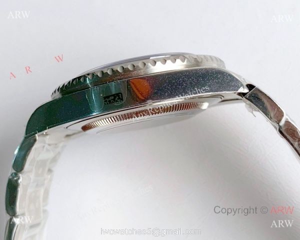 Noob Factory V10 Swiss 3135 Rolex GMT Master II Blue Black Replica Watch 6