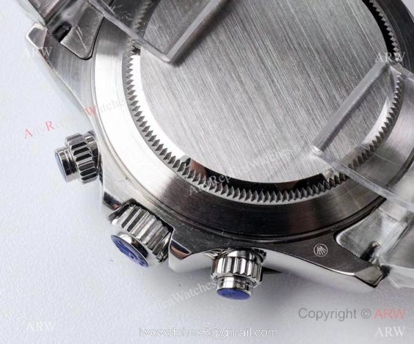 1:1 Swiss Rolex Cosmograph Daytona 4130 JH Factory Watch Silver or Gray Face 6