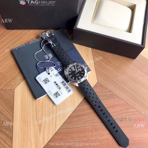 Swiss Grade Replica Tag Heuer F1 Calibre 5 Black Dial Watch 2019 New 6