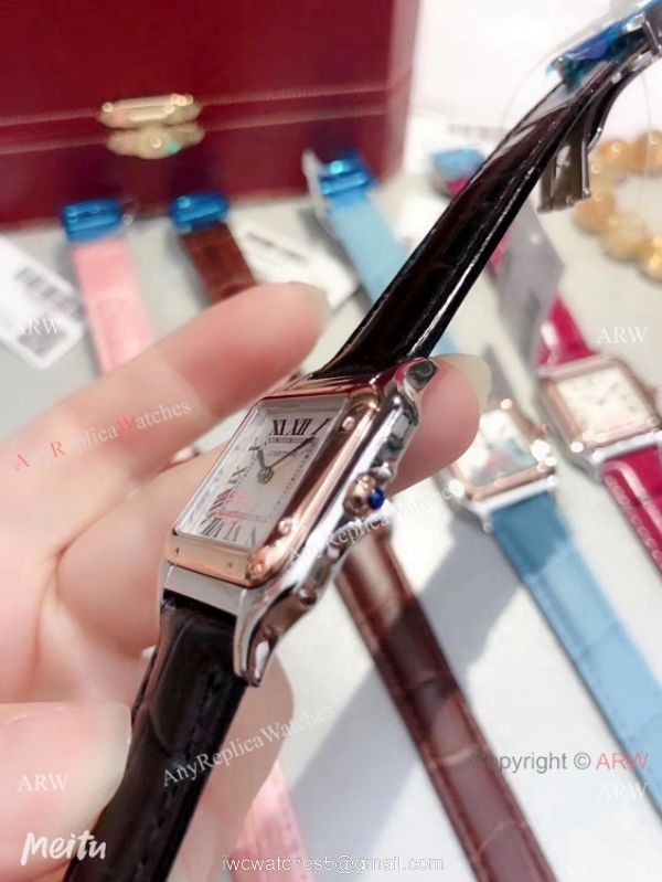 New Fake Cartier Panthere de Cartier Bracelet Two Tone Rose Gold 27mm 6