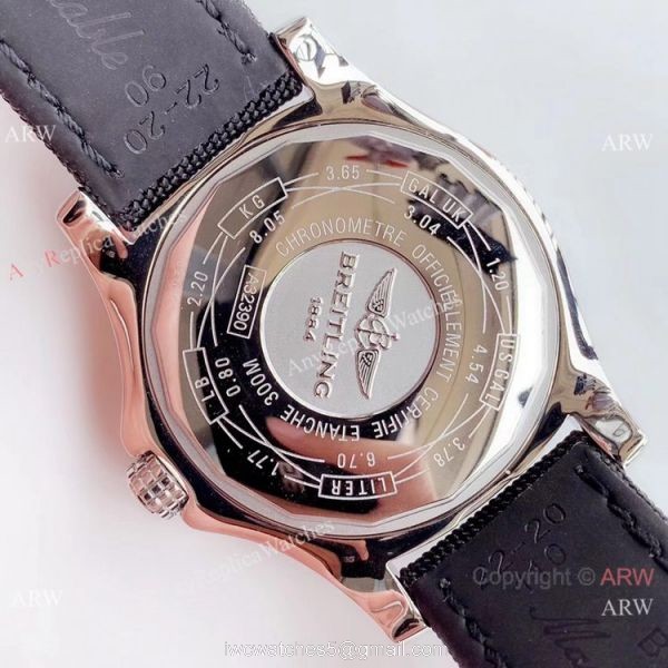 Noob V2 Breitling Avenger II GMT Swiss 2836 Watch White Face Diamond Bezel 6
