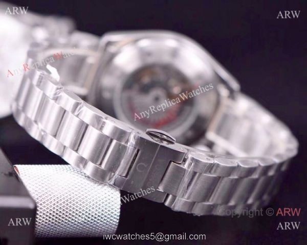 Copy Omega Seamaster Gauss Stainless Steel Black Dial Watch 39mm 6