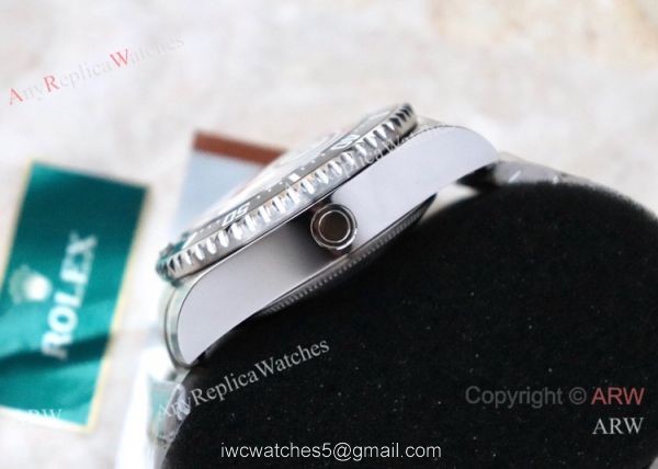 AJ Factory MAX Rolex Deepsea Black Replica Watch Stainless Steel 6