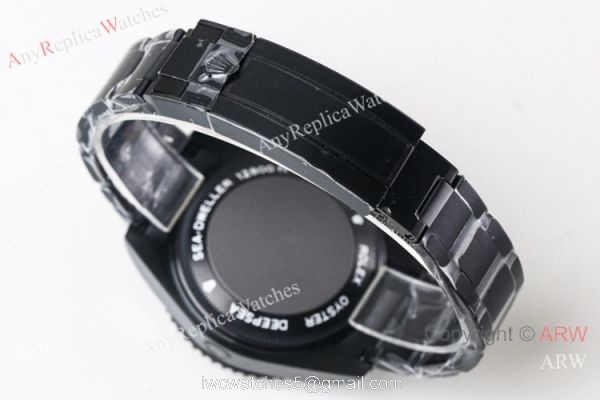 (EX) Swiss Replica Rolex Deepsea BAMFORD Watch Black PVD 44mm 6