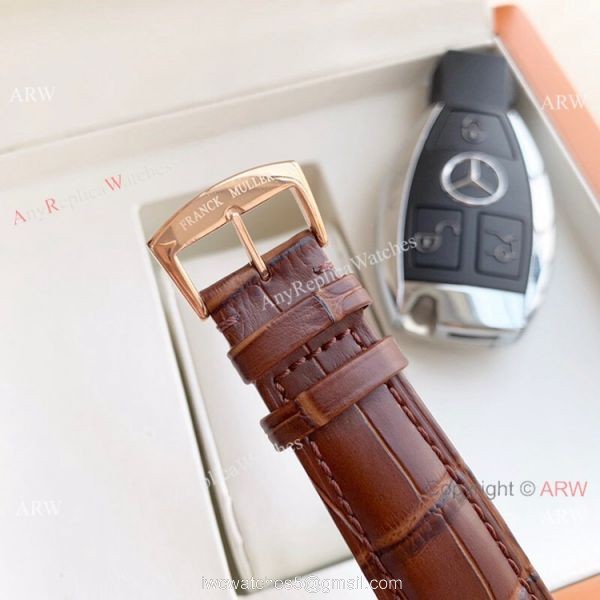 Clone Franck Muller Geneve Tourbillon Rose Gold Men Watch 42mm 6
