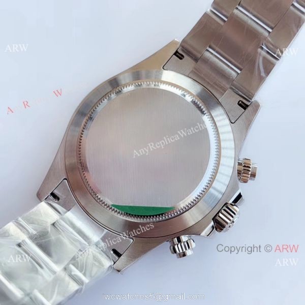Replica Rolex Daytona Noob Factory Swiss 7750 Watch Stainless Steel Panda Face 6