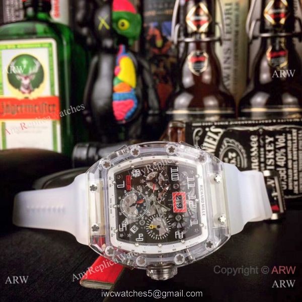 New Richard Mille RM 011-FM Skeleton Transparent Watch Best Replica Watches China Dealer 6