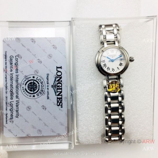 (VS) 2019 Replica Longines PrimaLuna Watch Stainless Steel New Dial 6
