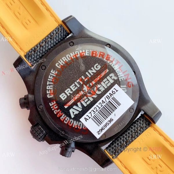 GF Factory Breitling Avenger Hurricane 45 Chronograph 7750 Watch Carbon Case 6