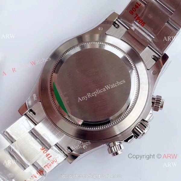 Noob Factory Swiss 4130 Rolex Daytona SS Blue Dial Watch Best Chinese Replica Watches 6