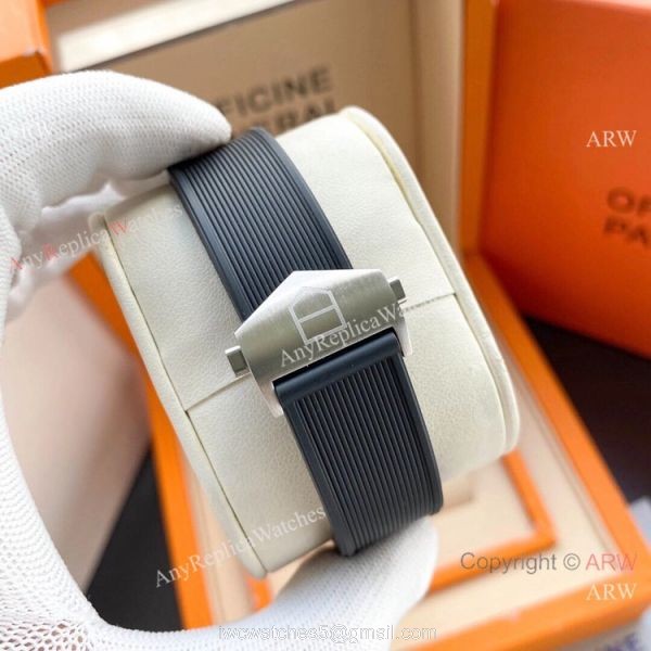 AAA Replica Tag Heuer Aquaracer Calibre 5 Blue Rubber Strap Watches 6