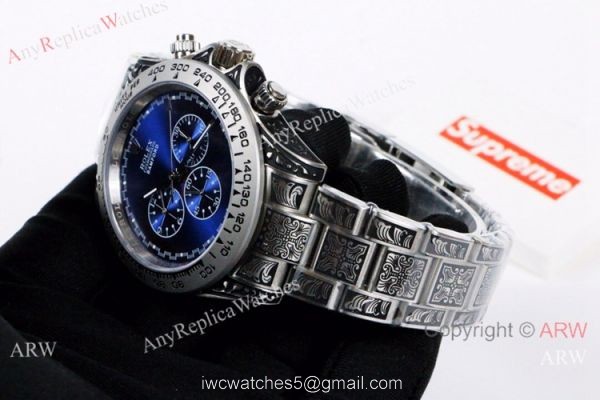 Copy Rolex Daytona Bamford SS White Dial Mens Watch Vintage Style 6