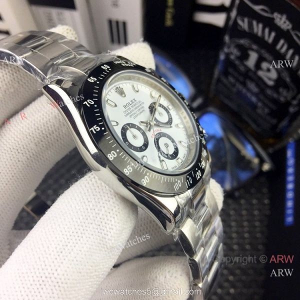 Best Quality Rolex Daytona Blue Dial Replica Watches Stainless Steel 40mm 6