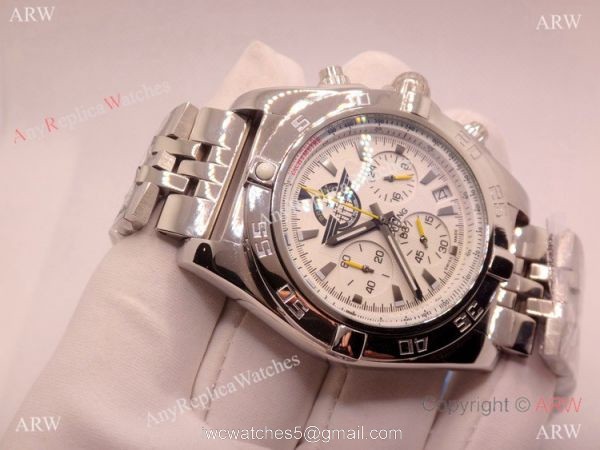 Best Quality Copy Breitling Chronomat 01 SS Case Watch 6