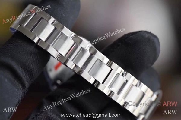 V6 Factory Copy Cartier Ballon Bleu Pink Face 28mm Ladies Watch 6