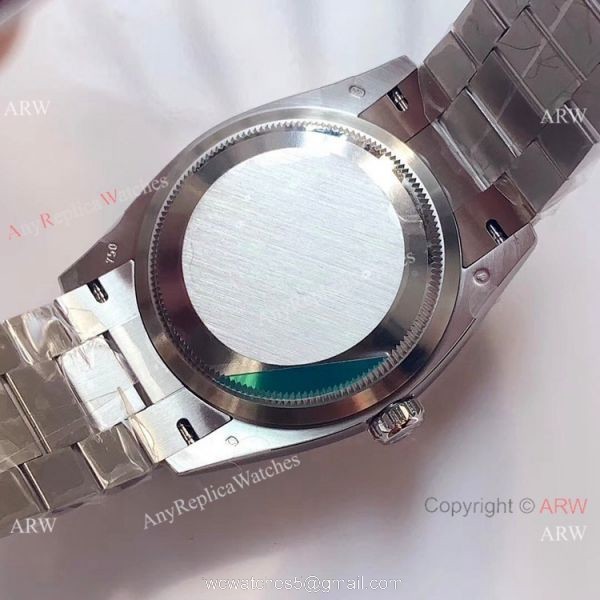 (EW)Swiss 3255 Replica Presidential Rolex Day-Date Blue Dial Watch High End Replica 6