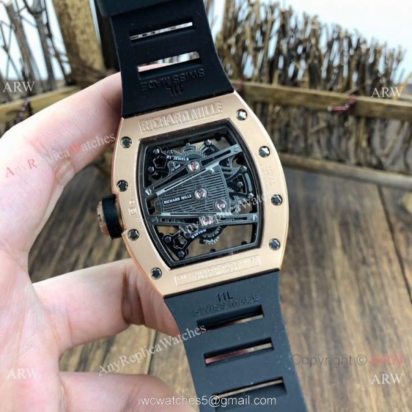 New Copy Richard Mille Rm38-01 Rose Gold Watches High Qulaity 6