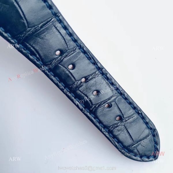 Swiss Replica Patek Philippe Nautilus Moon Phase Blue Dial Automatic Watch 6