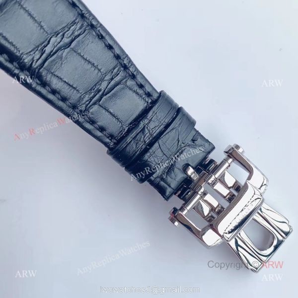 Swiss Replica Patek Philippe Nautilus Grey Dial Moonphase Watch 6