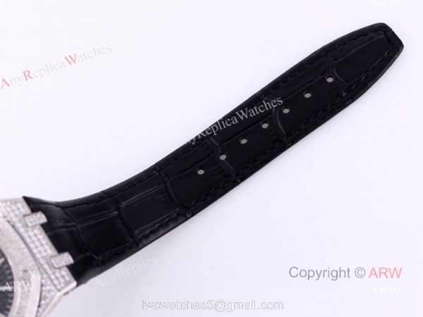 Swiss Audemars Piguet Replica Watch AP Royal Oak Full Diamond Watch 6