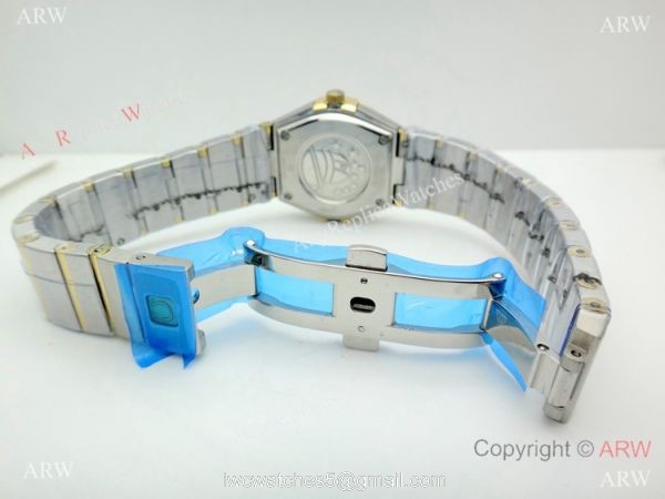 Best Copy Omega Constellation Two Tone watch Women 28mm Quartz 6