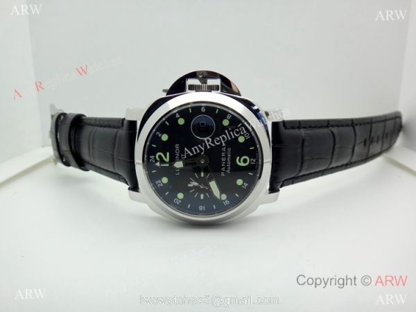Copy Panerai Luminor GMT Automatic Watch Black Dial 6