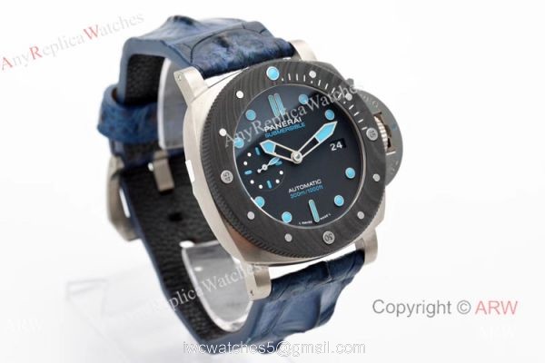 PAM00799 VS Factory Panerai Submersible 47mm Black Dial Automatic Replica Watch 6