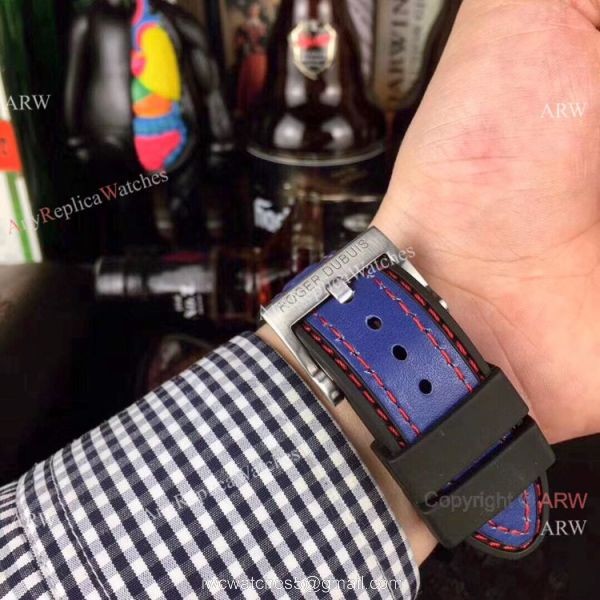 Roger Dubuis Excalibur Spider Black Plated Titanium Case Replica Watch 6