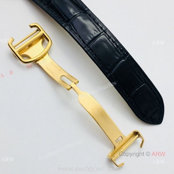 (GZF) 1:1 Copy Rotonde De Cartier Gold Chronograph Watches 40mm 6