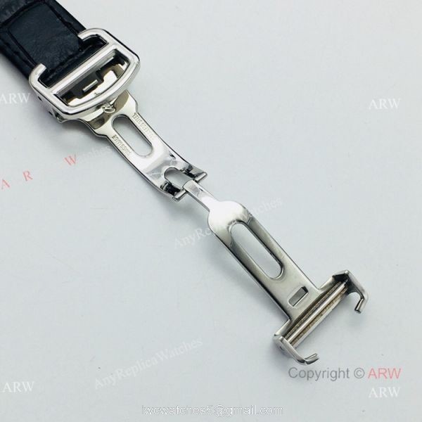 (EGF) New Replica Ronde De Cartier Stainless Steel White Dial Diamond Watches 6