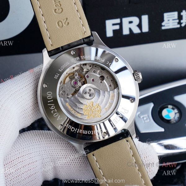 Swiss Grade Replica Piaget Diamond Watch Piaget Black Tie Diamond Watch 42mm 6
