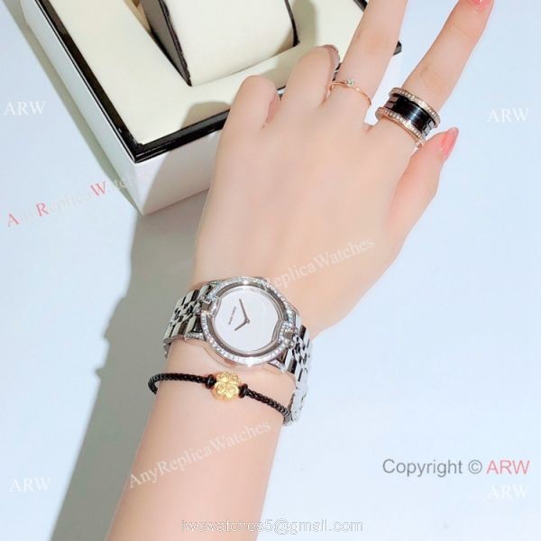 Copy Roger Dubuis Velvet Lady Watches Stainless Steel Blue Dial 6
