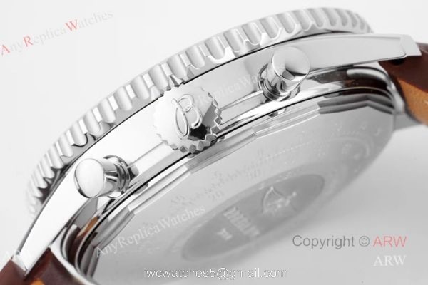 BLS Factory New Replica Breitling Navitimer B01 White Chronograph Watch For Men 6