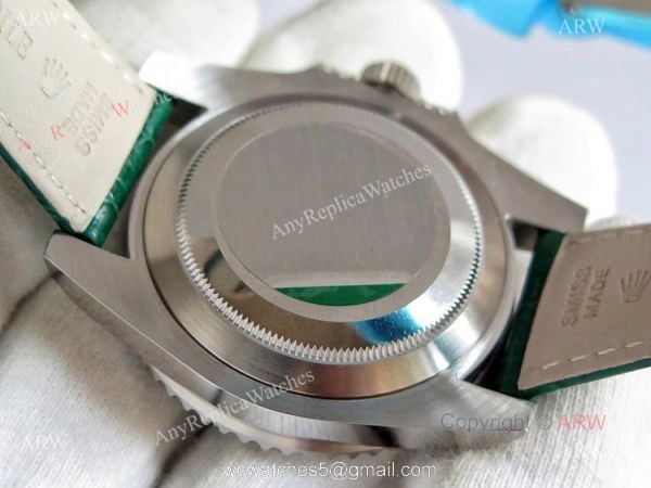 Noob Rolex Submariner Green Diamond Bezel Replica Watches 904L 6