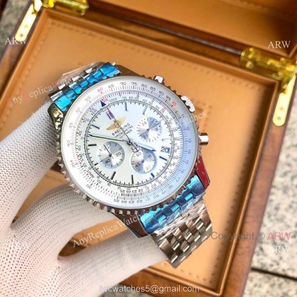High Quality Breitling Navitimer 01 46mm Watch Rose Gold Case 6