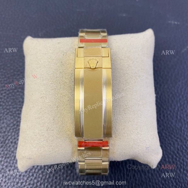 Best Quality Replica VR Factory Yellow Gold Rolex Skeleton Watch 6