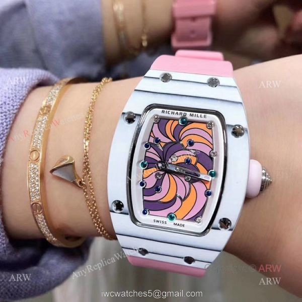 Hot Sale Replica Richard Mille Bonbon RM 07-03 Cupcake Ladies Watches 6
