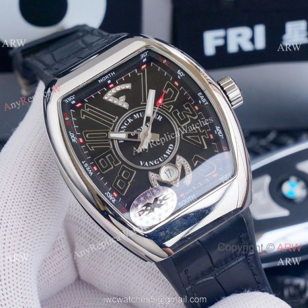Best Replica Franck Muller Vanguard Yachting v45 Watches Rose Gold Dial 6
