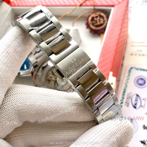 High Quality Omega Seamaster Aqua Terra Copy Watches Stainless Steel Gray Dial 6
