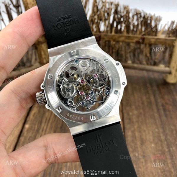 Hublot Big Bang Tourbillon Rainbow Diamond Limited Edition Copy Watch 6