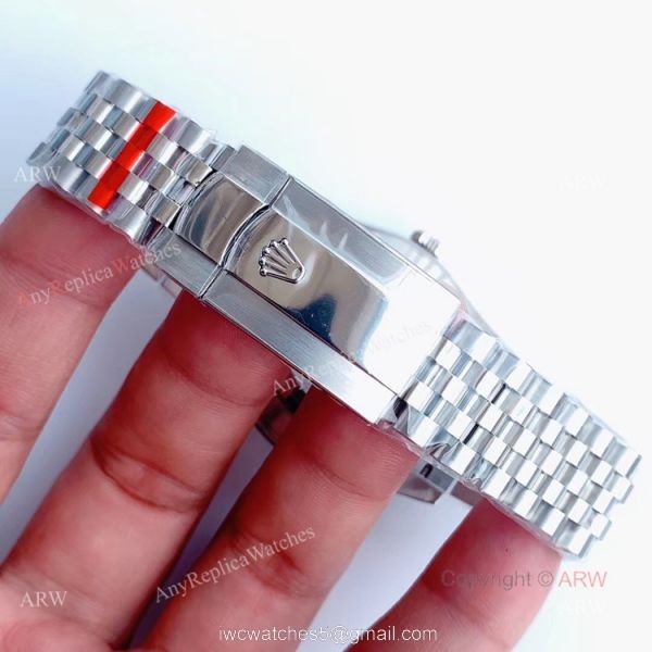 Noob Rolex Datejust 41 Wimbledon Swiss 3235 Replica V3 Watches 6