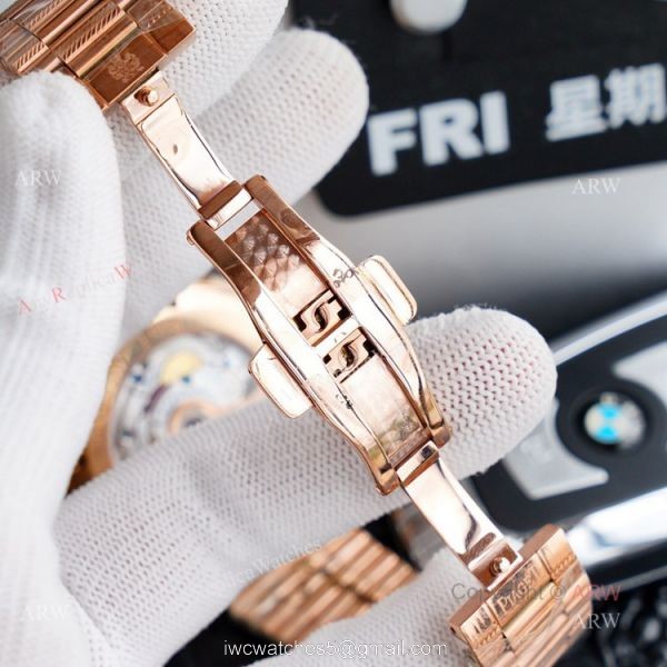 New Swiss Replica Piaget Altiplano Rose Gold Automatic Watch 41mm 6
