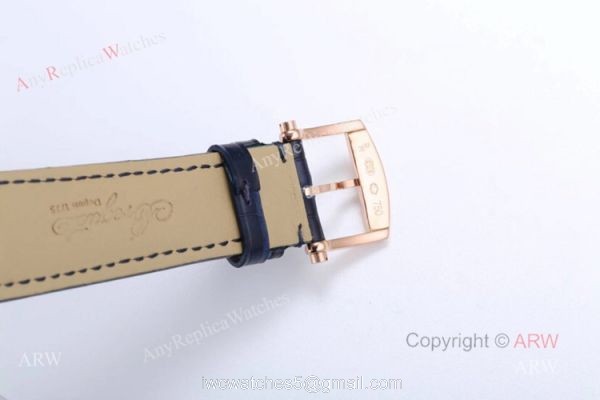 Swiss Replica Breguet Marine 5517 Blue Dial Watch For Men 6