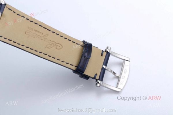 Swiss Replica Breguet Marine 5517 Blue Dial Stainless Steel Watch 40mm 6