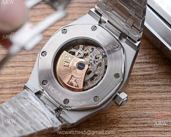 Audemars Piguet Royal Oak Tourbillon Wrist Stainless Steel White Face 6
