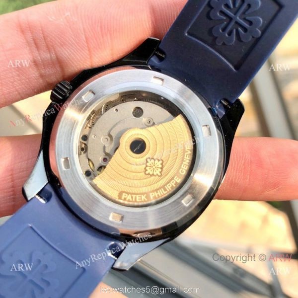 All Black Patek Philippe Aquanaut automatic Watches 39mm 6