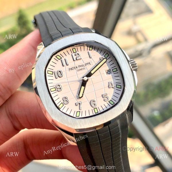 Wholesale Copy Patek Philippe Aquanaut 39mm Watches Gray Face 6