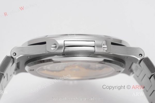 (PPF) V4 Version Best Replica Patek Philippe Diamond Watch With White Dial Diamond Markers 6